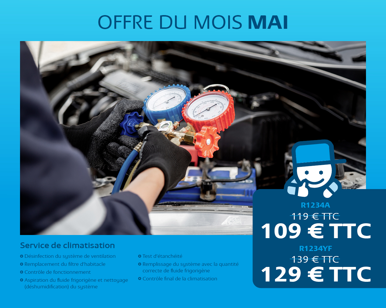 Offre du mois de mai